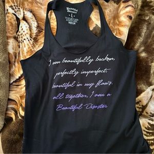 ***SOLD*** Beautiful Disaster tank purple ombré